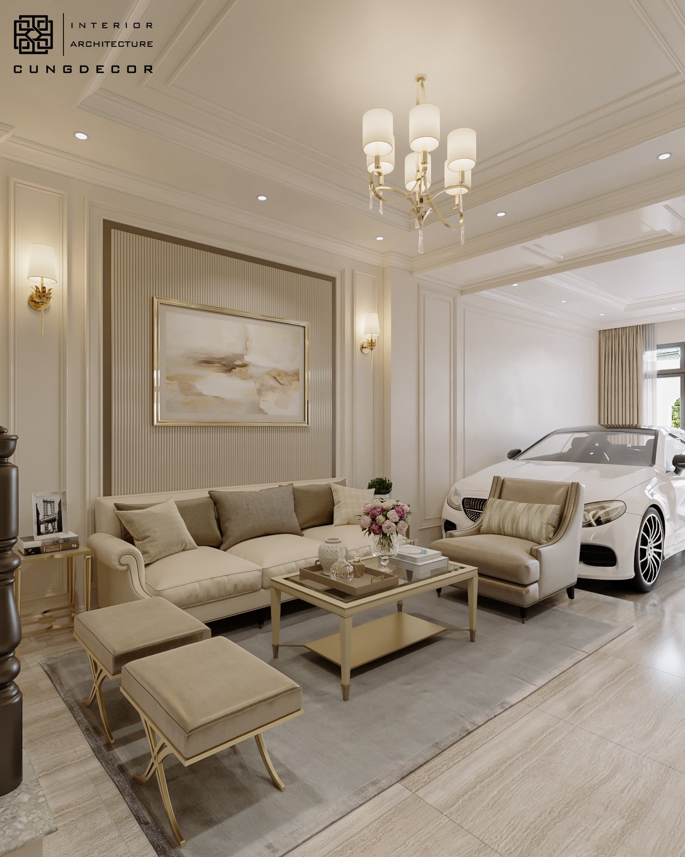 Nhà phố tân cổ điển